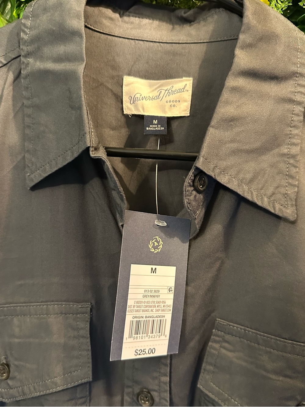 Button Down Crop - Picture 2 of 2